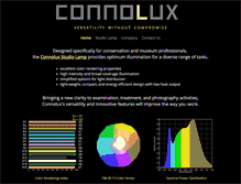 Tablet Screenshot of connolux.com